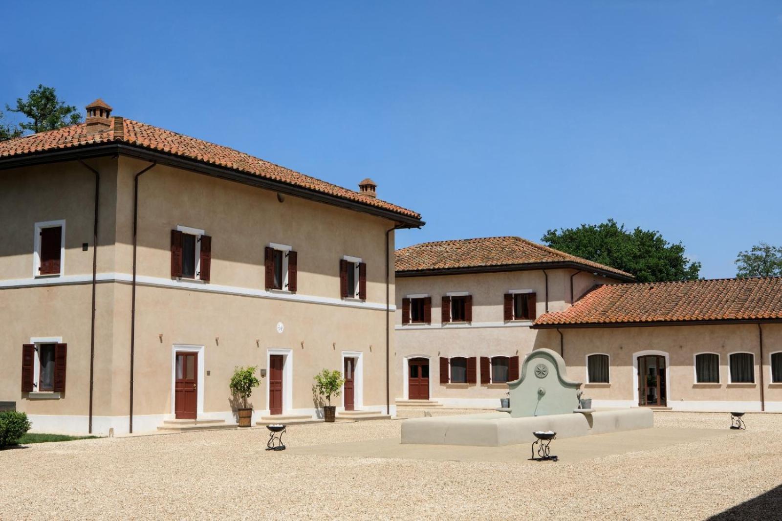 Borgo Pallavicini Mori Bauernhof Rom